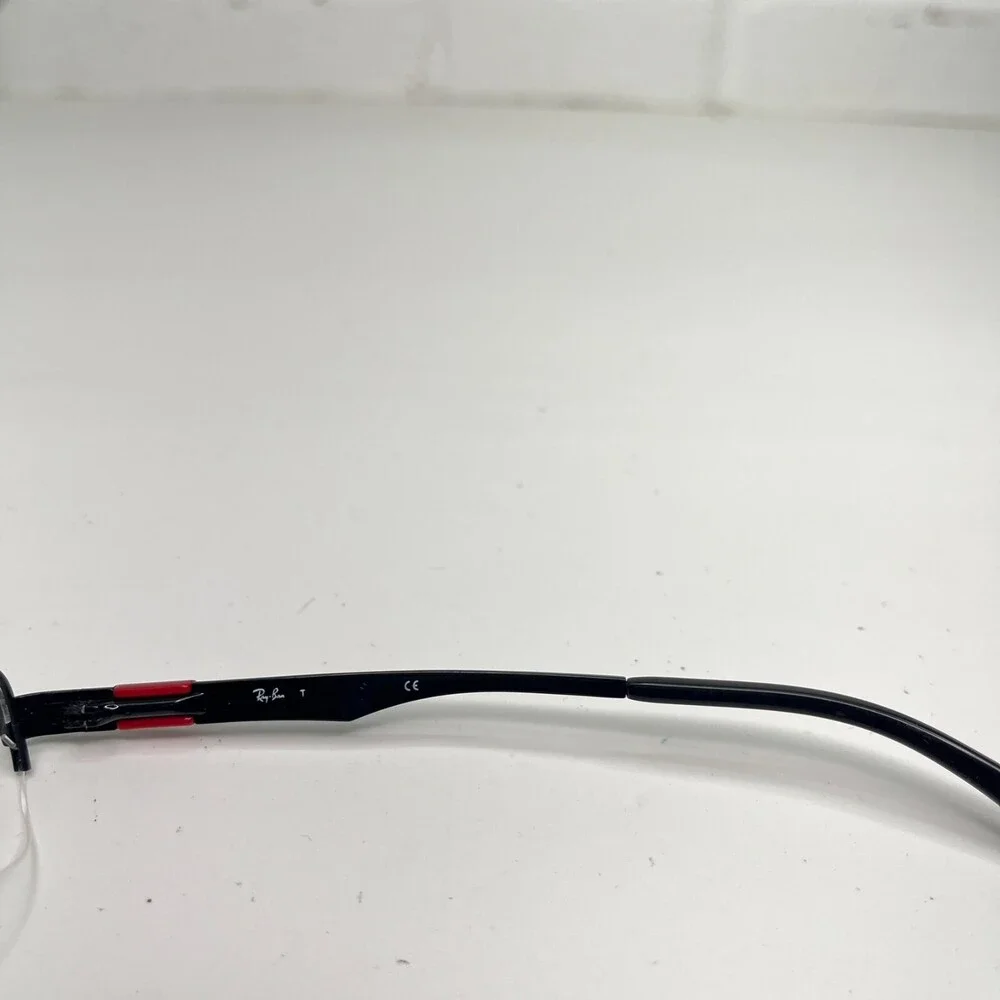 Ray-Ban Eyeglasses Frames RB 6158 2509 Black 53-18-140 Half Rim 1272